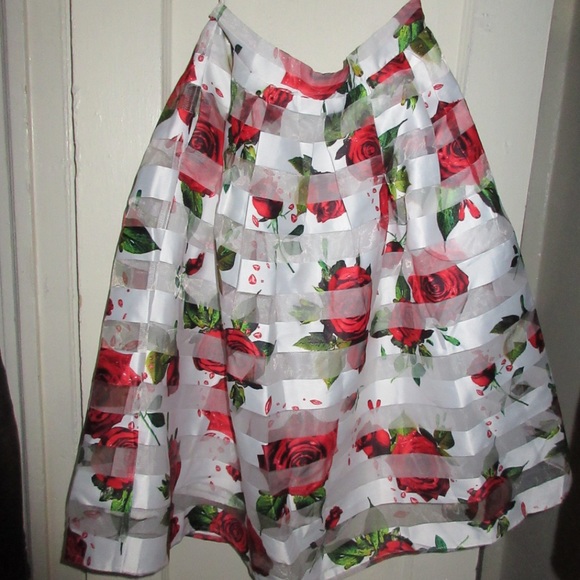 BLVD Dresses & Skirts - Floral A line skirt